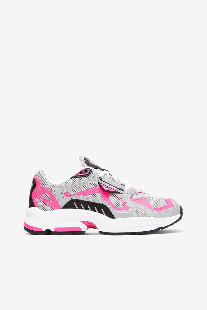 Fila Trainers Womens Grey/Pink Archive Rjv - Ireland 97801-NLVP